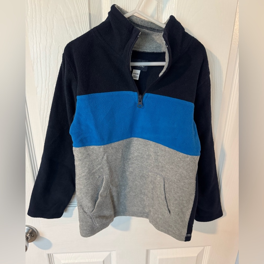 Old Navy Blue and Gray Kids Sweatshirt